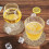 Lot de 8 sous-verres en coton et lin avec support 5
