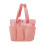 Dusch-Organizer aus Netzgewebe, wasserdicht, kompakt, pink 2