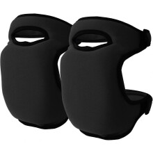 (Black) Adult's Protective Knee Pads for Gardening Work Ultra Thick Soft Foam Knee Caps 1 Pair Garden Knee Pads with Double Straps