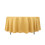 Rund Lamour satengduk i champagnefarget 307 cm 3