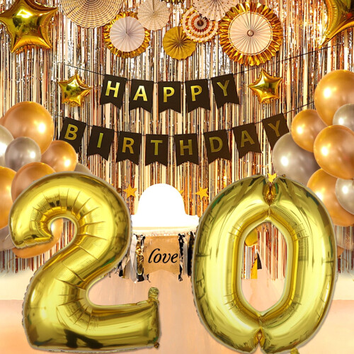 Fóliový balón Gold20th 40Inch 1