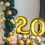 Fóliový balón Gold20th 40Inch 5
