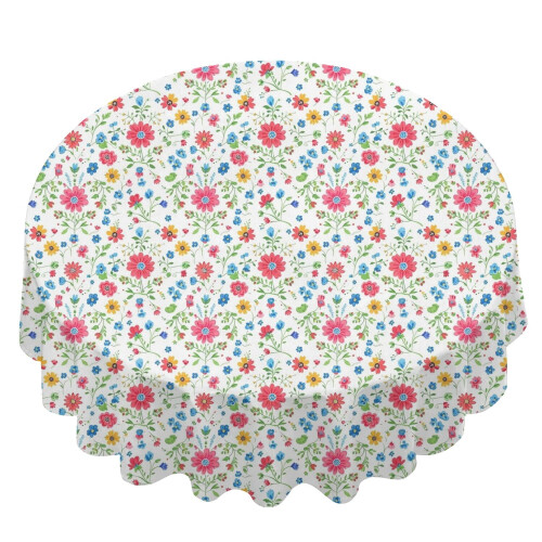 Rund polyesterdug 60x60 tommer 1