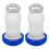 LR1130 65mAh LED blu 16-23mm 2 pezzi 20m segnali 15