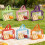 Sacs organisateurs de jouets imperméables de grande-Violet 4