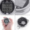 Stopwatch Metal Stopwatch Timer With Backlit 1/100th Second Precision 200 Lap Memory Digital Stop Watch Compatible With Coaches 3