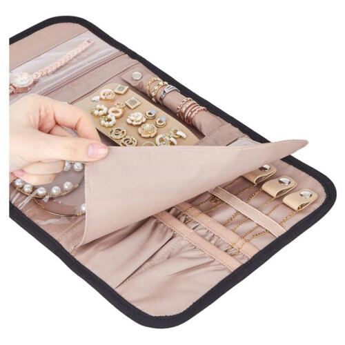 Foldable Travel Jewelry Organizer Pouch 1