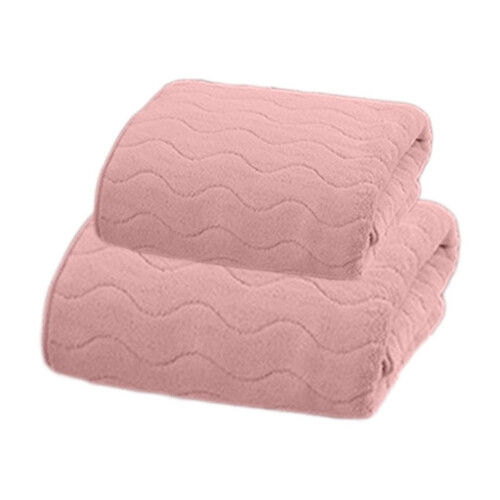 Extra großes Badetuchset, 2-teilig, Mikrofaser 1
