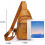 PU-læder crossbody-taske til mænd og kvinder 2