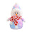 Pluche sneeuwpop 35 cm Zachte kerstdecoratie speelgoed 2