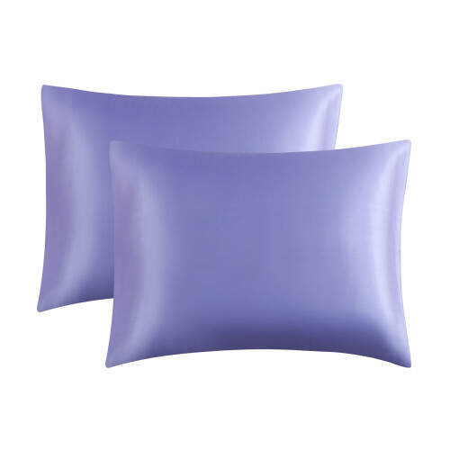 Satijnen kussenslopen (2 stuks) met envelopsluiting, 20x36 inch 2