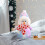Pluche sneeuwpop 35 cm Zachte kerstdecoratie speelgoed 5