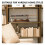 Wooden Counter Desktop Display Stand Rack 1 Set 7