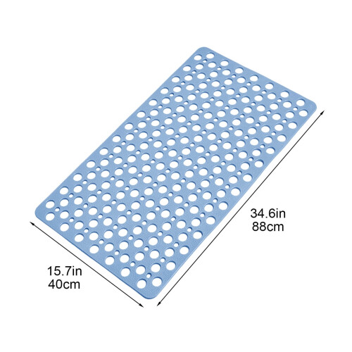Tapis de bain extra long antidérapant TPE 40 x 88 cm 2