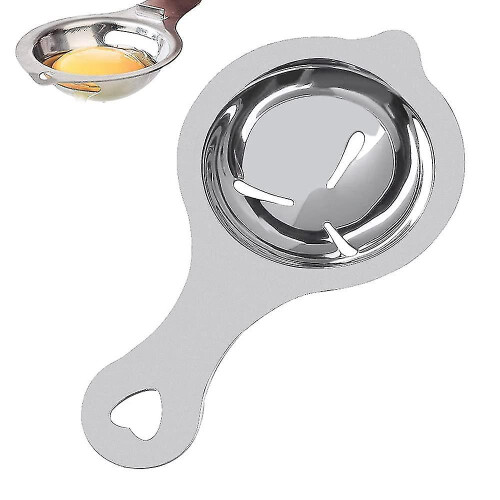 Stainless Steel Egg Divider Egg Yolk White Separator Egg Extractor Tool