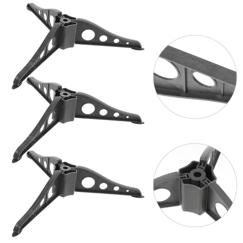 Christmas Tree Stand Black Triangle Tabletop 6 pcs 2
