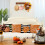 Höstörngott 20x20 tum 4-pack orange polyester 4