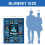 Guttebursdagsteppe 40x50 tommer flanell 2
