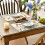 Ensemble de 6 sets de table à motifs floraux et papillons, 30 x 45 cm 3