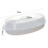 Assiette à poisson vapeur avec couvercle, compatible micro-ondes, 32 cm 5