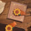 Sunflower Inspired Page Holder Soft Handcrafted Leather-1 6