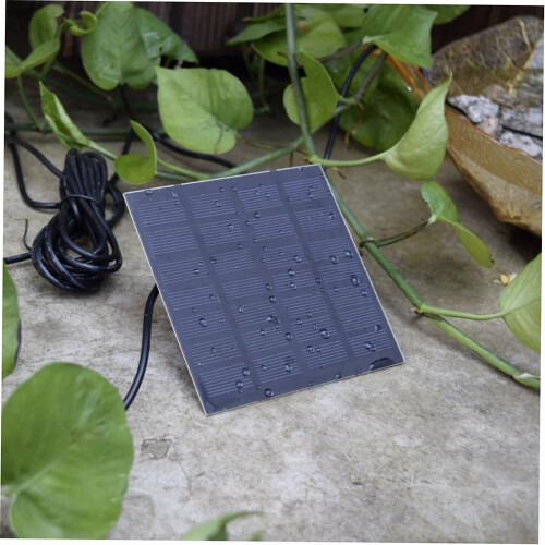Kit de pompe à eau solaire avec 4 buses 1,6 W 2