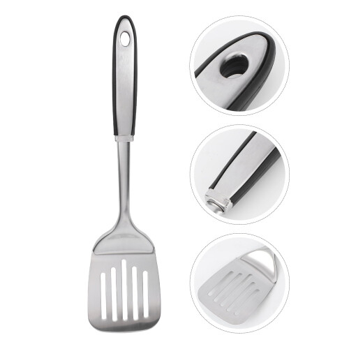 Spatule ajourée en acier inoxydable 33 cm 1