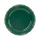 Στρογγυλά πλαστικά πιάτα Hunter Green 10" (Συσκευασία των 10) 2