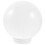 Abat-jour globe en acrylique blanc 20 cm 4