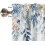 Blå polyester-gardinkappe 136 x 43 cm – Stanglomme 5