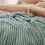 Couverture en flanelle rayée 84 x 90 pouces 3