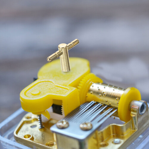 4-Piece Iron Winding Key Set for Music Boxes 1