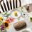 Sets de table de Pâques à motif lapin, en lin, lot de 4 2