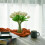 Tulipas artificiais brancas, 34 cm (13,5 polegadas), 12 unidades 4
