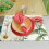 Sets de table de Pâques à motif lapin, en lin, lot de 4 4