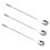 Cuillères à mélanger en spirale en acier inoxydable (3 pièces) 5
