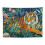 Tiger Jungle -seinävaate, 60x50 tuumaa 5