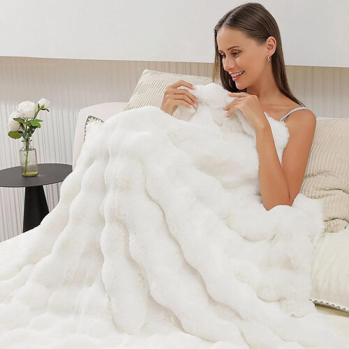 US Flag Sherpa Throw Blanket 50 x 60 in 1