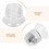 Transparent PET Honey Squeeze Bottle 500g 3