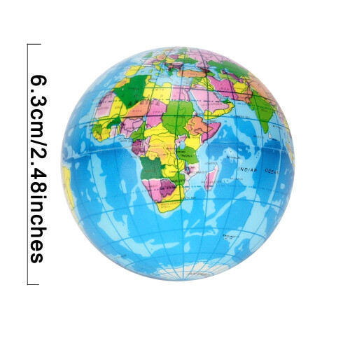 Mapa světa na odbourání stresu Palm Earth2 ks 1