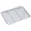 Plaque de cuisson en acier inoxydable avec grille de refroidissement 2