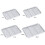 Plaque de cuisson en acier inoxydable avec grille de refroidissement 5