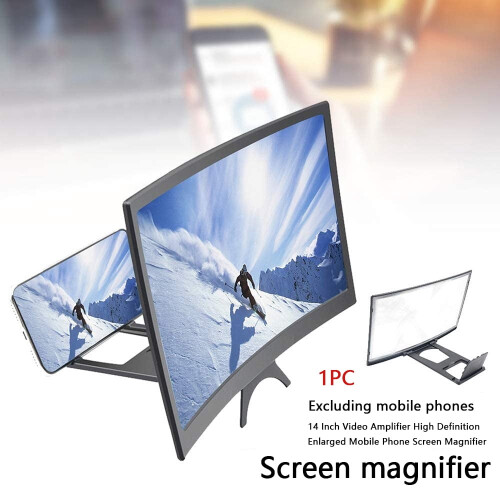 3D-gebogener Handy-Bildschirmvergrößerer (12 oder 14 Zoll) 2