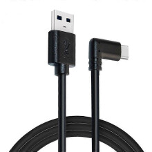 USB Male to USB 3.2 Gen1 Type-C Elbow VR Link Cable For Oculus Quest 1/2, 3M