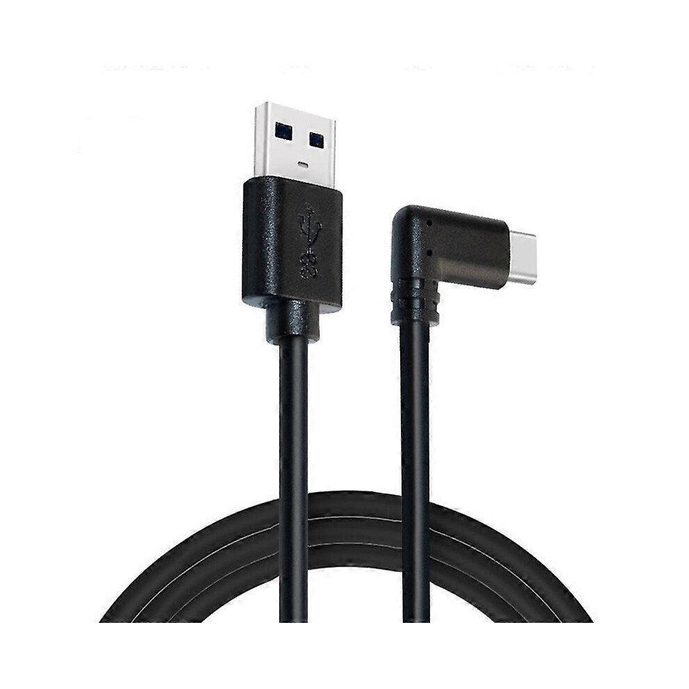 Usb Male To Usb 3.2 Gen1 Type-C Elbow Vr Link Cable For Oculus Quest 1/2, 3M 747887434817