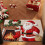 Weihnachtsfußmatte, roter Baum, Polyester, 1 Stück 5