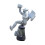 Gartengargoyle-Statue mit Solarlicht grau 5