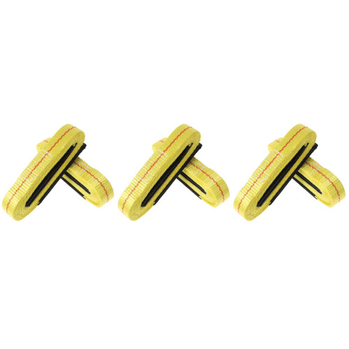 6Pièces Sangles De Levage Boucles Plates Usage Automobile 2