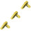 6Pièces Sangles De Levage Boucles Plates Usage Automobile 4
