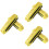 6Pièces Sangles De Levage Boucles Plates Usage Automobile 5